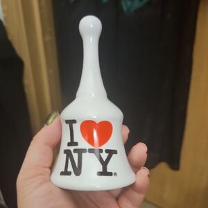 Vintage I Heart New York Classic Logo Ceramic Bell